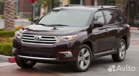Дневные ходовые огни Тойота Хайлендер - Toyota Hig