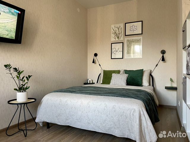 Квартира-студия, 30 м², 2 кровати
Квартира-студия, 30 м², 2 кровати