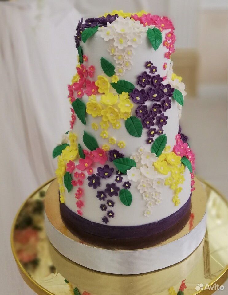 Торты и тортики на заказ (на юбилеи свадебные) купить на Зозу.ру - фотография № 4