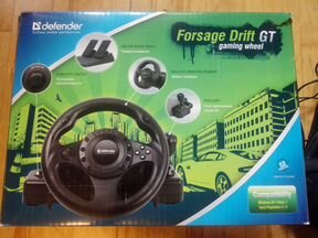 Руль defender forsage драйвер windows 10. Арт. 71076309 Руль Defender Forsage Drift gt (64370). Defender артикул 64370 Forsage Drift. Defender Forsage Drift gt панелька драйверов. Дефендер Форсаж дрифт gt.