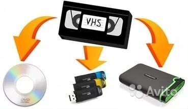 Оцифровка видеокассет VHS и VHS-C