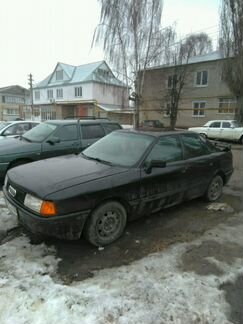 Audi 80 1.8 МТ, 1990, седан, битый