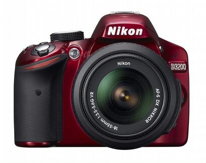 Nikon d3200 red