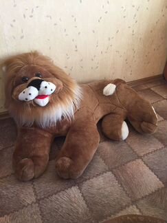 Мягкая игрушка, большой лев