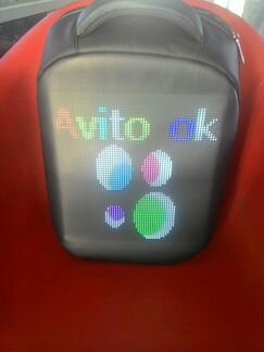 Рюкзак с экраном led интерактивный wifi