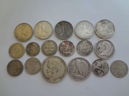 Монеты (серебро)