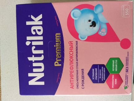 Детская смесь с рождения Nutrilak Premium,антирефл
