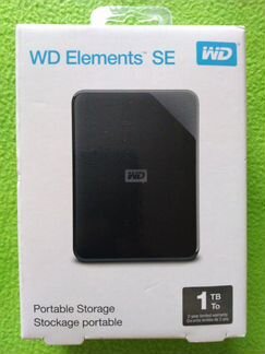 1 TB WD Elements SE USB 3.0 Новый