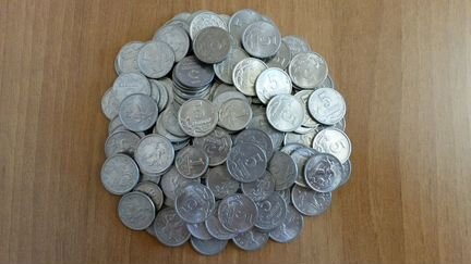 Монеты 1 и 5 копеек 123 шт. 1997-2008г