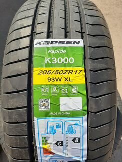 R17 205/50 Kapsen S3000 Новые летние шины