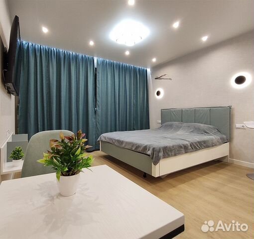 

Квартира-студия, 32 м², 1 кровать