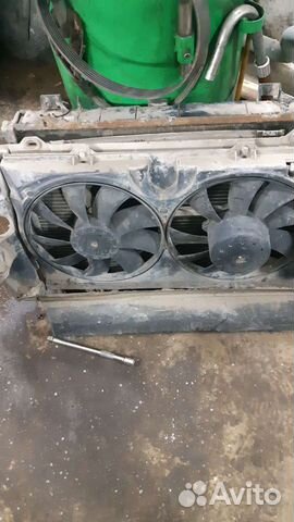 Вентилятор охлождения mercedes W 210