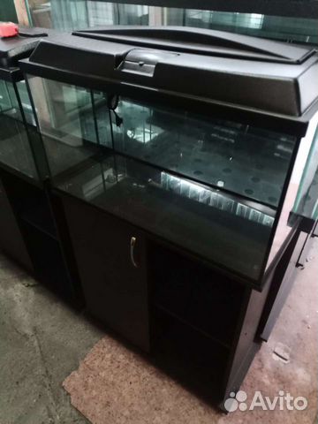 Аквариум 100 л. С тумбой