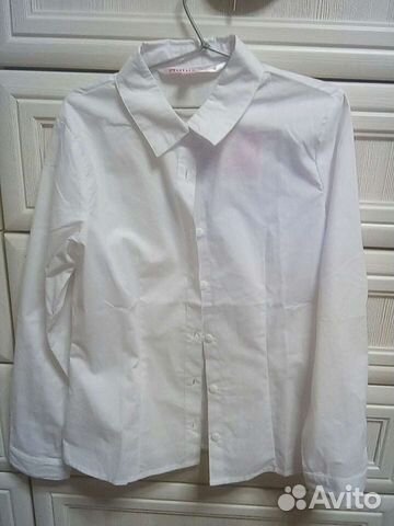 Рубашка на девочку х/б,новая рост 146