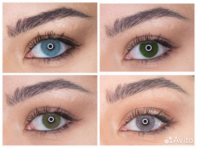 Цветные линзы (Более 300 видов в наличии)