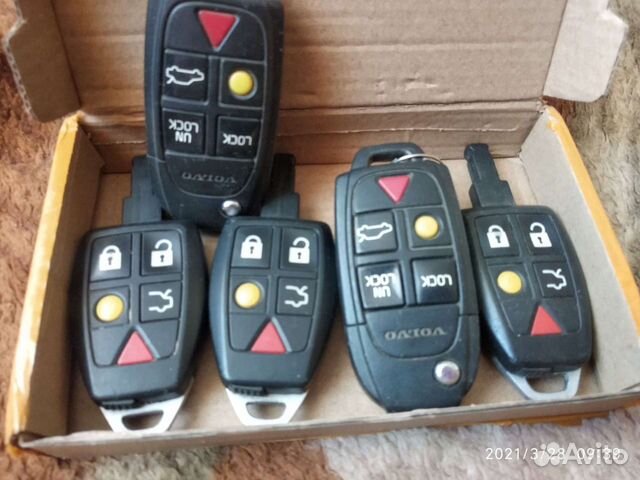 Ключ зажигания для volvo xc90 s80 xc60 s60 xc70