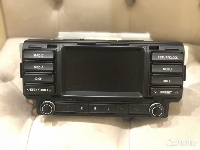 Штатное головное устройство Киа Рио 4