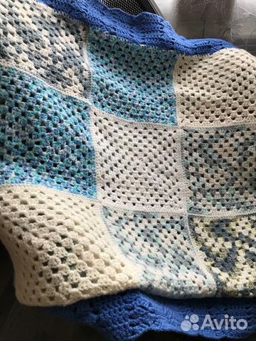 Плед (покрывало) ручной работы