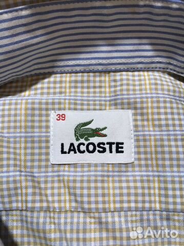 Мужская рубашка Lacoste