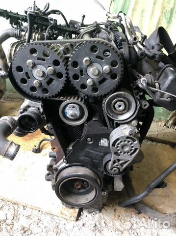 Двигатель мотор 2.0 BKP TDI фольксваген пассат б6
