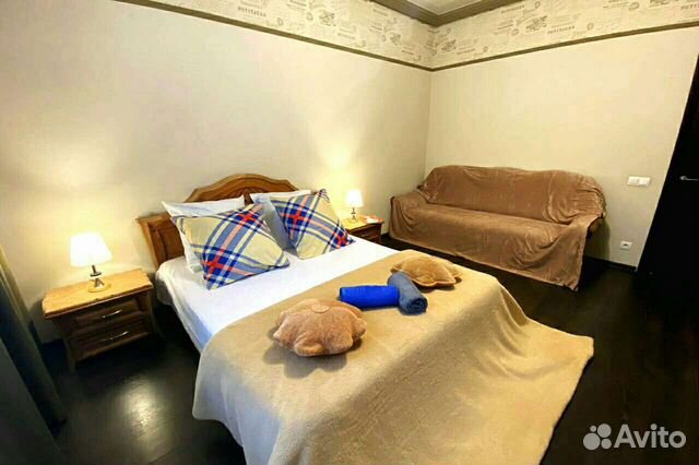 

1-к. квартира, 42 м², 2 кровати