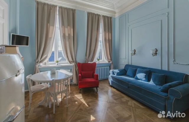 

Квартира-студия, 28 м², 2 кровати
