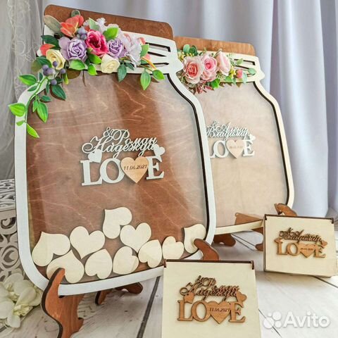 Банка-копилка пожеланий на свадьбу