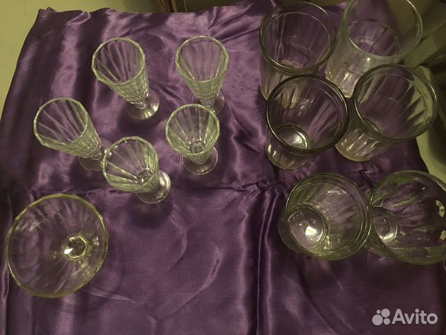 Граненые стаканы и рюмки СССР. Клеймо