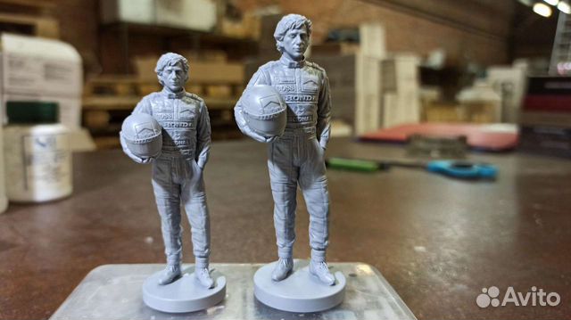 1/24, 1/20, 1/18 и 1/12 Айртон Сенна смола