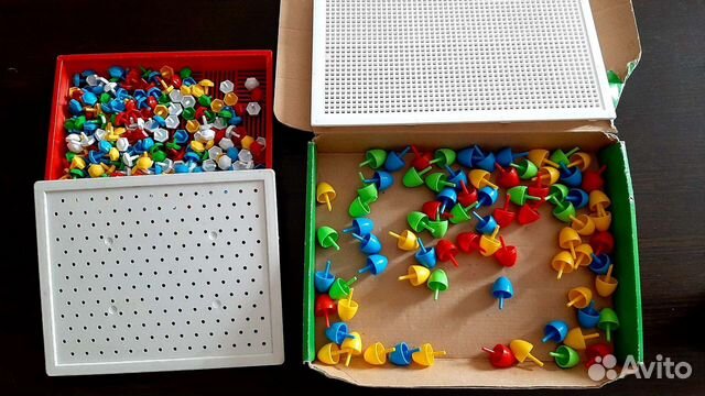 Детский конструктор, мозаика