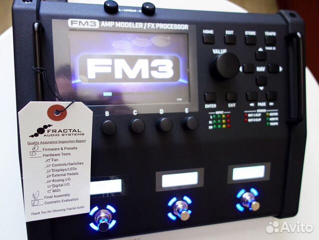 Fractal audio fm3. Fractal Audio Systems MFC-101 Mark III.