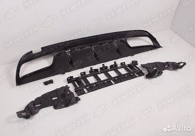 Диффузор насадки 63 AMG Mercedes C205