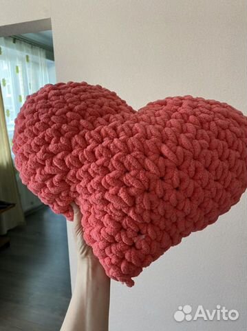 Подушка плюшевая мягкая