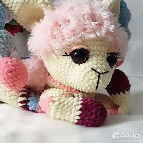 Мягкая игрушка - пижамница (Лама, Лев, Ёж)