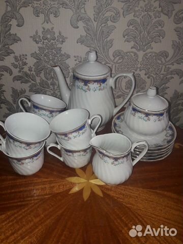 Чайный сервиз фарфор