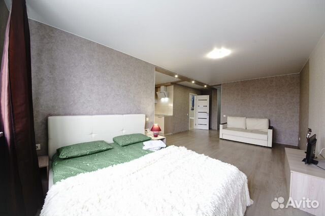 

Квартира-студия, 40 м², 3 кровати