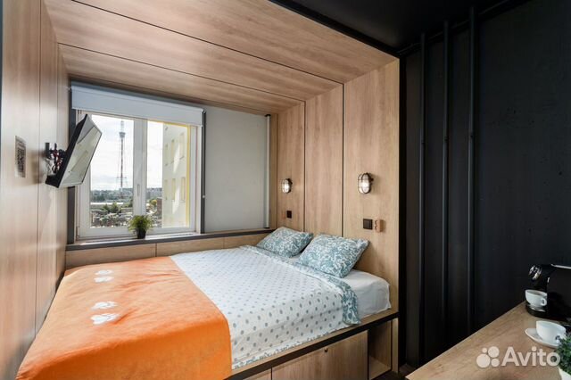 

Квартира-студия в апарт-отеле, 15 м², 1 кровать
