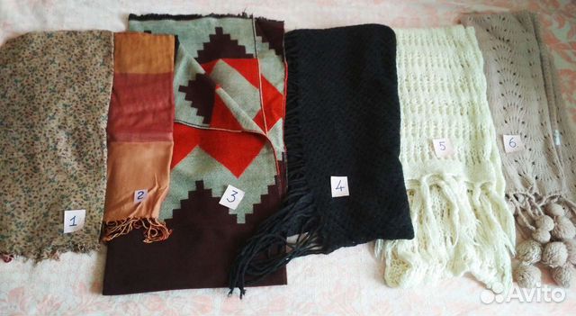 Женские шарфы,палантины