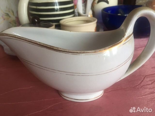 Соусница,кузнецовский фарфор