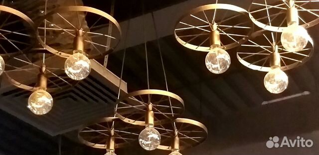 Люстра потолочная винтаж