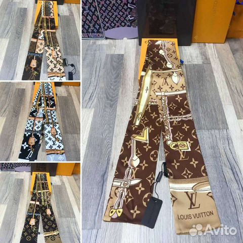 Платок лента твилли на сумку Louis Vuitton