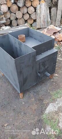 Печь для бани дровяная