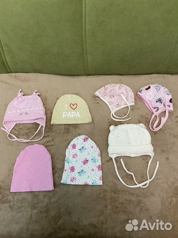 Шапка детская для новорожденного