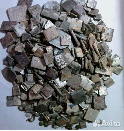 Серебро техническое,контакты пускателей