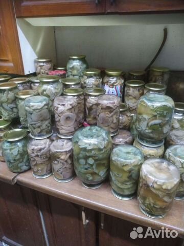 Грибы маринованные