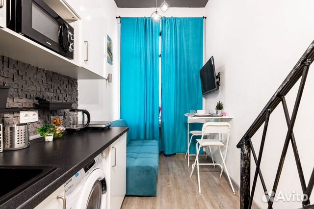 

Квартира-студия, 15 м², 2 кровати