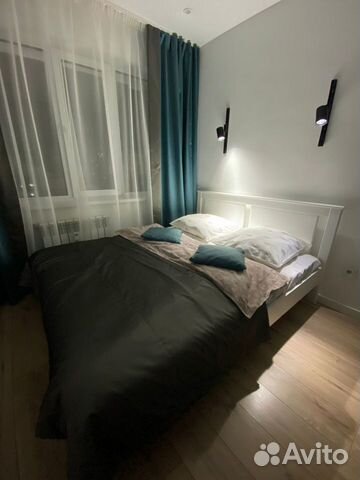 

1-к. квартира, 55 м², 2 кровати