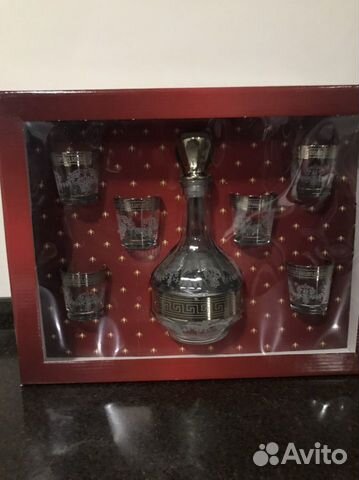 Графин со стопками. Подарочный набор