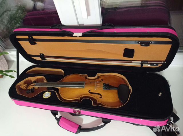 Скрипка 1/2 Мастеровая с Чехлом