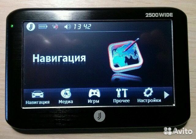 GPS-навигатор JJ Connect 2500 wide